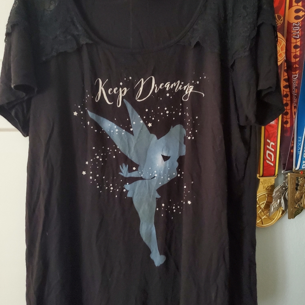 Tinkerbell Torrid lace shirt